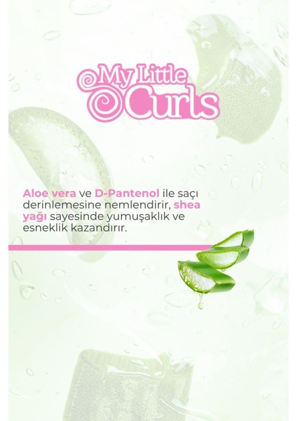 My Little Curls - Kıvırcık ve Dalgalı Saçlı Çocuklar Için Bukle Belirginleştirici AKTIVATÖR SAÇ KREMI 500G modelleri