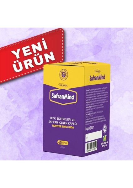 Safranmind 60 Kapsül