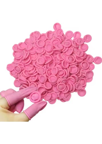 Bireysel Güvenlik-Nitril Mavi Renk Pudrasız Parmak Ucu Eldiveni-50'li Paket Halindedir.-