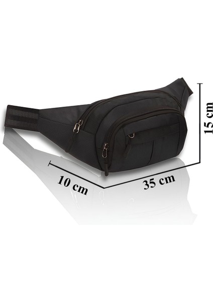 Siyah Unisex Suya Dayanıklı Çapraz Askılı Omuz Bel Çanta Günlük Yürüyüş Koşu Outdoor Çanta fırsatları