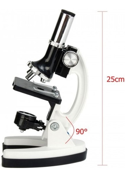 Mikroskop Taşınabilir Set 28 Parça Eğitim Mikroskop Kiti 300X 600X ve 1200X Çocuklara modelleri