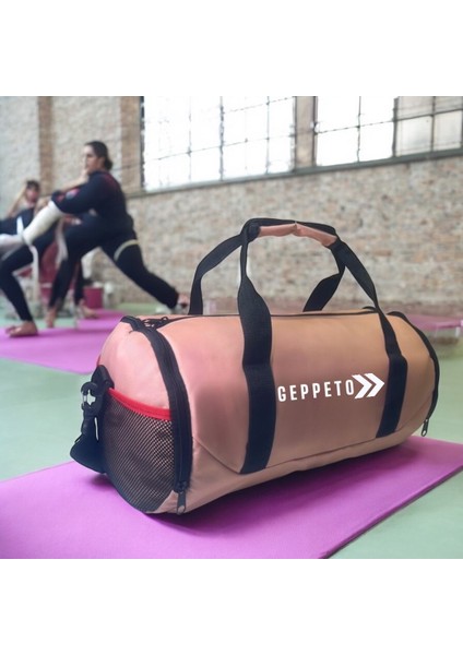 Unisex, Askılı, Seyahat, Günlük, Fitness Silindir Spor Çantası ve Ayakkabı Filesi fırsatları