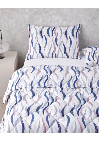 Vendy Polycotton Çift Kişilik Uyku Seti Beyaz - Mavi fiyatları