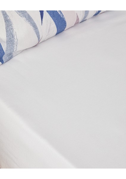 Vendy Polycotton Çift Kişilik Uyku Seti Beyaz - Mavi indirimleri