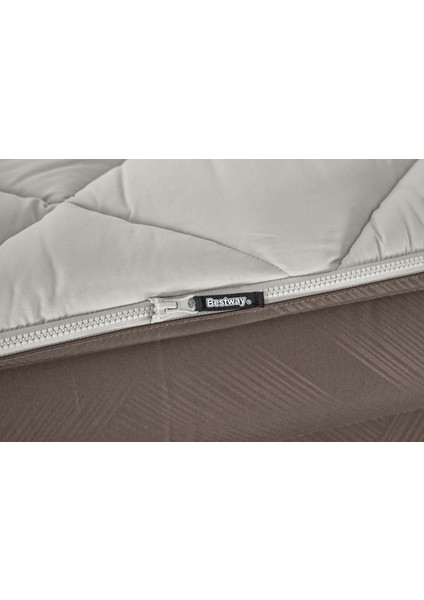 69145 Elektrikli Pompalı, Alezli Çift Kişilik Şişme Yatak 203X152X51 cm modelleri