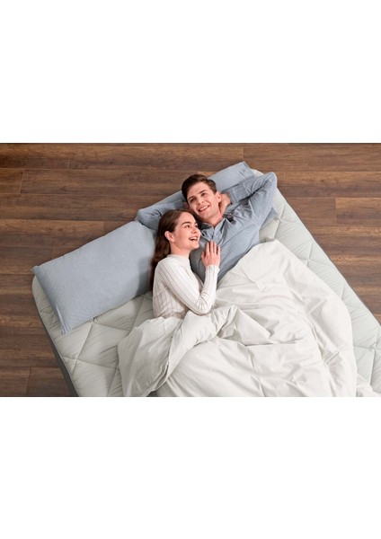 69145 Elektrikli Pompalı, Alezli Çift Kişilik Şişme Yatak 203X152X51 cm indirimleri