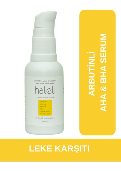 Arbutin'li Aha&bha Serum / Leke Karşıtı Serum