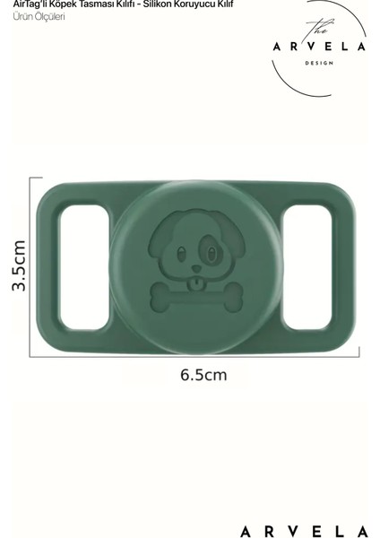 Airtag Uyumlu Köpek Tasması Kılıfı - Silikon Koruyucu Kılıf modelleri