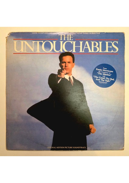 Ennio Morricone – The Untouchables (Original Motion Picture Soundtrack) Dönem Baskı Plak