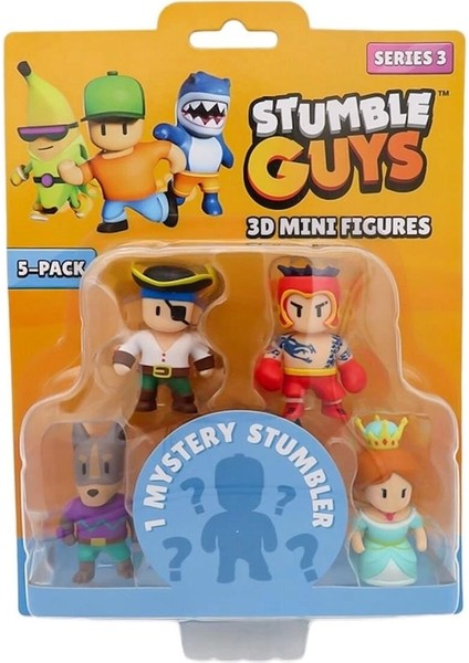 Nessiworld TUY22000 Stumble Guys 5li Mini Figür fiyatları