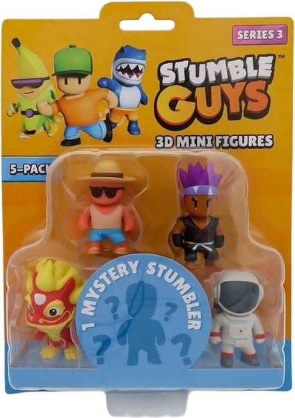 Nessiworld TUY22000 Stumble Guys 5li Mini Figür fırsatları