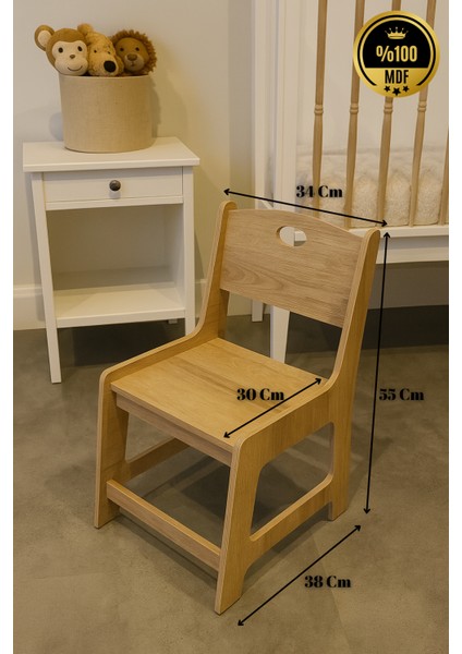 Çocuk Aktivite Masası Sandalyesi | %100 Mdf fiyatları