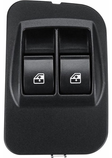 Citroen Nemo 2008-2019 Uyumlu Sağ + Sol Ön Cam Açma Düğmesi Takımı Anahtarı Çerçeveli