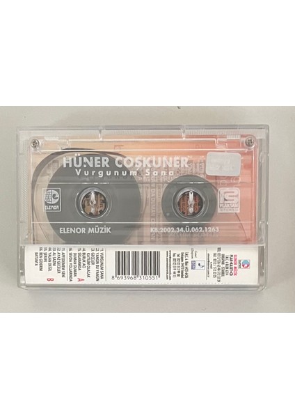 Hüner Coşkuner Vurgunum Sana Kaset fiyatları