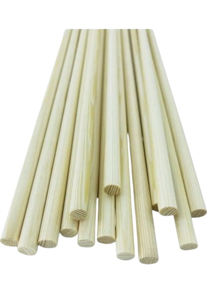 Okcubaba Ahşap Ok Şaftı -5 Adet - 80CM (32 Inç) Geleneksel Okçuluk Ok Gövdesi