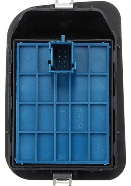 Peugeot Bipper 2008-2019 Uyumlu Sağ + Sol Ön Cam Açma Düğmesi Takımı Anahtarı Çerçeveli