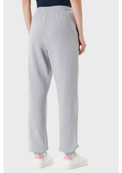 Pamuklu Relaxed Fit Yüksek Bel Lastikli Paça Jogger Pantolon Bayan Pantolon DW0DW20994 Q13 modelleri