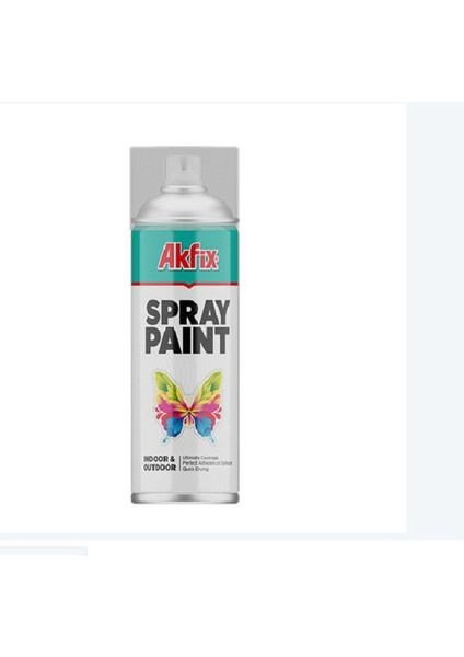 Sprey Boya Parlak Siyah RAL9005 400 ml – Hızlı Kuruyan Akrilik Boya