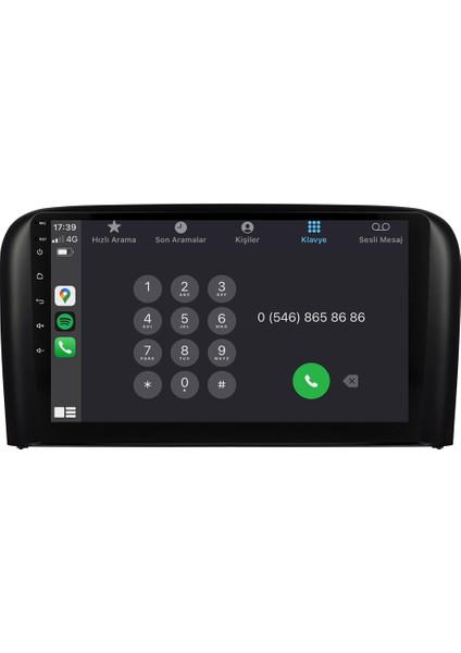 Volvo S80 Android Multimedya Sistemi (2006-2010) CRV-4832XAA modelleri
