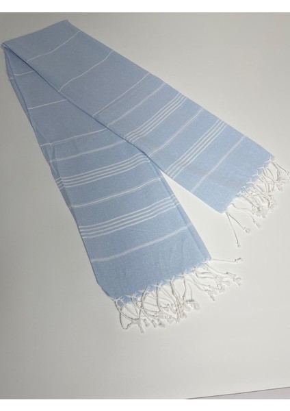 Mavi Çizgili %100 Pamuk Peştemal – Plaj, Hamam ve Spa Kullanımı Için fiyatları