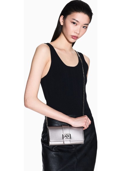 Logolu Çıkarılabilir Zincir Askılı Portföy Cüzdan Bayan CÜZDAN XW000358 AF12039 U8097 fiyatları