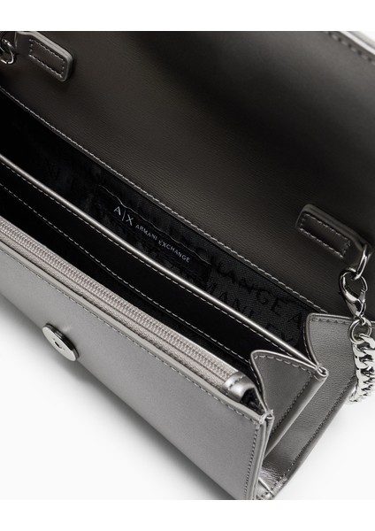 Logolu Çıkarılabilir Zincir Askılı Portföy Cüzdan Bayan CÜZDAN XW000358 AF12039 U8097 indirimleri