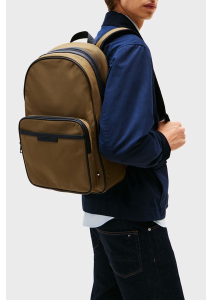 Ayarlanabilir Askılı Logolu Sırt Çantası Erkek Sırt Çantası AM0AM13464 Gx4 fiyatları