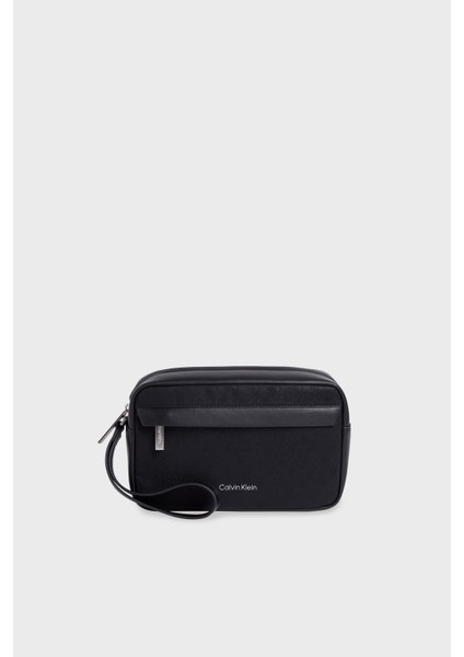 Monogram Logo Baskılı Fermuarlı Çanta LV04D1041GUB1 Erkek Çanta LV04D1041G Ub1