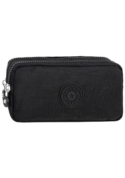 Unisex Krinkıl Kumaş Kalemlik – Su Geçirmez, Dayanıklı, Çift Bölmeli, Çok Gözlü Kalem Kutusu | Okul ve Ofis Kullanımı Için Hafif ve Geniş Iç Hacimli Tasarım fırsatları