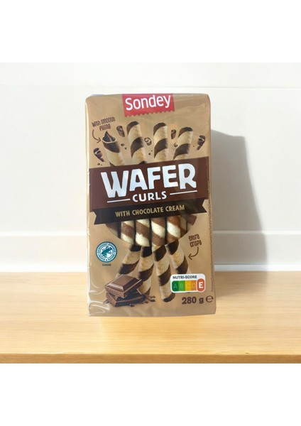 Wafers Curl Çikolata