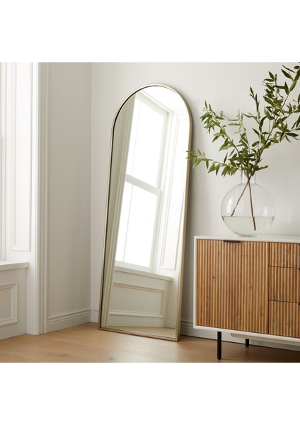 Metal Çerçeveli Oval Ayaklı Boy Aynası 180X70 Boy Ayna fırsatları