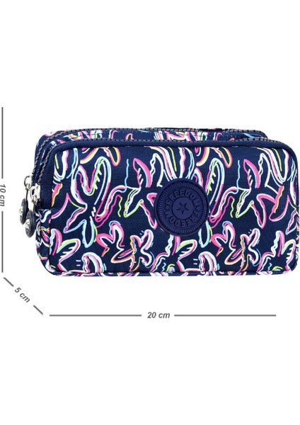 Unisex Krinkıl Kumaş Kalemlik – Su Geçirmez, Dayanıklı, Çift Bölmeli, Çok Gözlü Kalem Kutusu | Okul ve Ofis Kullanımı Için Hafif ve Geniş Iç Hacimli Tasarım modelleri