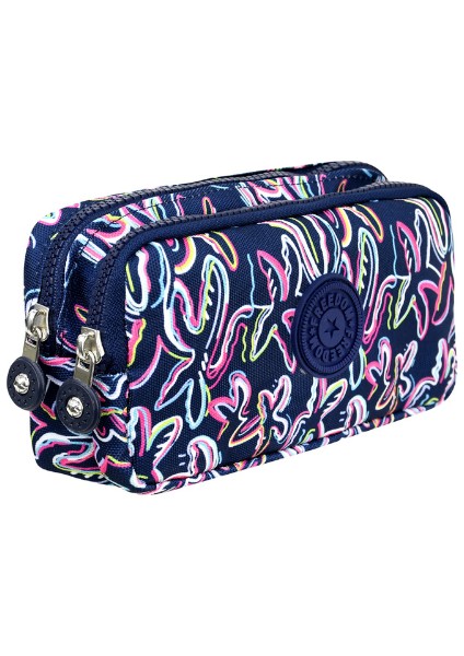 Unisex Krinkıl Kumaş Kalemlik – Su Geçirmez, Dayanıklı, Çift Bölmeli, Çok Gözlü Kalem Kutusu | Okul ve Ofis Kullanımı Için Hafif ve Geniş Iç Hacimli Tasarım fırsatları