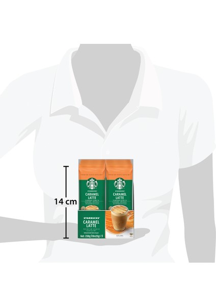 Caramel Latte Premium Kahve Karışımı 23 gr x 30 Adet indirimleri