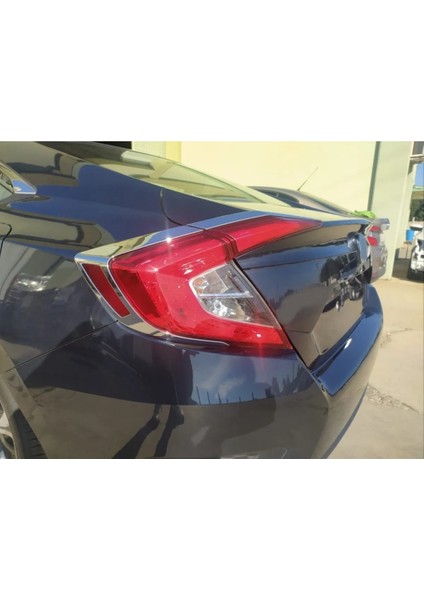 Honda Civic Fc5 Uyumlu Krom Stop Kaplama Seti - 4 Parça fırsatları