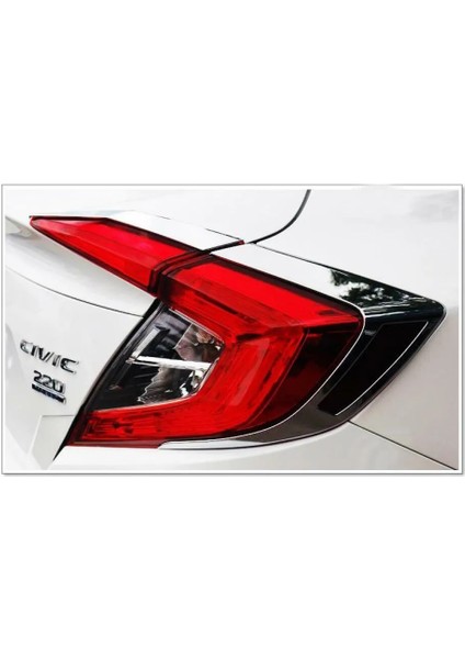 Honda Civic Fc5 Uyumlu Krom Stop Kaplama Seti - 4 Parça indirimleri