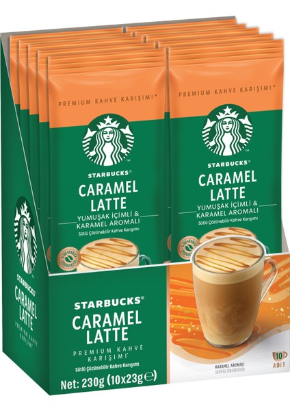 Caramel Latte Premium Kahve Karışımı 23 gr x 40 Adet modelleri