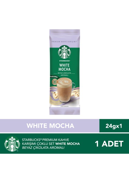 White Mocha Premium Kahve Karışımı 24G