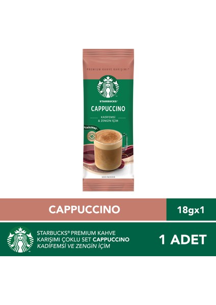 Cappuccino Premium Kahve Karışımı 18G