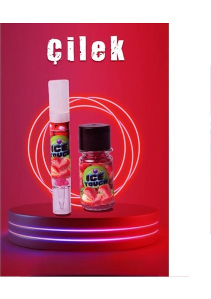 Mentol Topu Çilek 120 Adet + Aplikatör