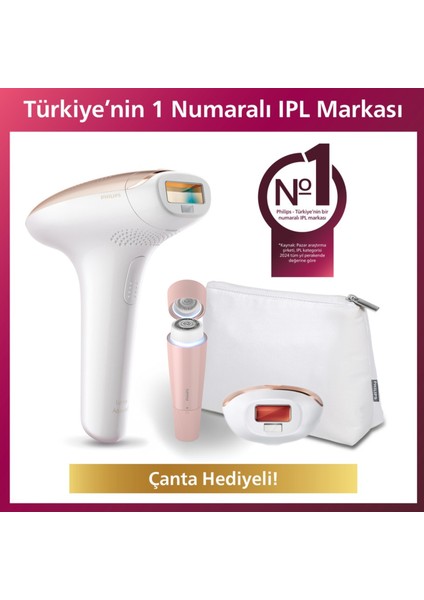 Lumea SC1997 Lazer Epilasyon IPL Tüy Alma Cihazı+ Yüz Tüy Alma Makinesi BRR454/00,Yüz+Vücut+Hassas Bölge Kullanımı