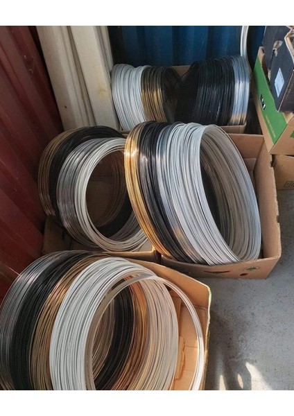 Makrome Halka Kasnak 2 adet 15 cm | Boyasız Metal | Düş Kapanı, Duvar Süsü, Çiçek Çelenk Yapımı