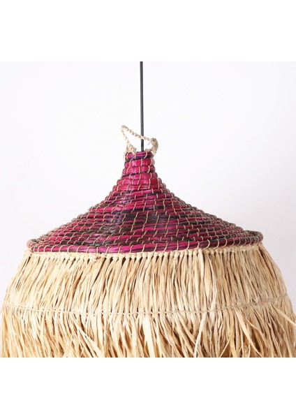Mylamp Rafya ve Mendong Berry Aydınlatma 50X40 cm fırsatları