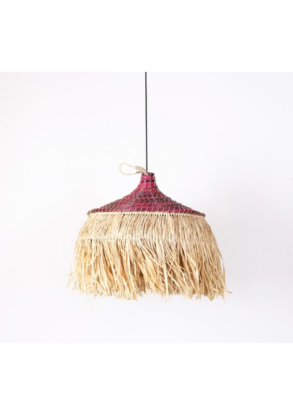 Mylamp Rafya ve Mendong Berry Aydınlatma 50X40 cm indirimleri