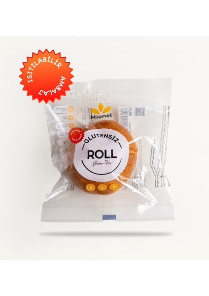 Glutensiz Roll 20 x 50 gram 'Isıtılabilir Ambalaj' modelleri