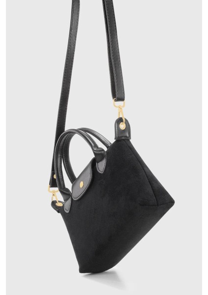 Süet Siyah El Ve Omuz Çok Yönlü Pu Deri Çapraz Asklı Çanta 255 modelleri