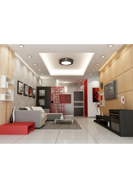 12W Yuvarlak LED Panel S/a 3200K Günışığı Alü CT-5147G fırsatları