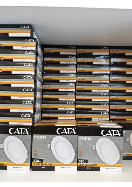 CT-5145B 6W Slim Panel Beyaz Işık modelleri