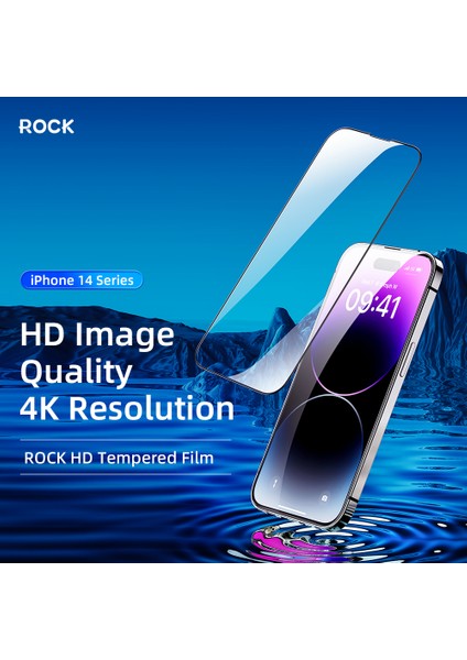 Iphone 14 Pro Anti-Static Temperli Full Cam Ekran Koruyucu 2 Adet modelleri