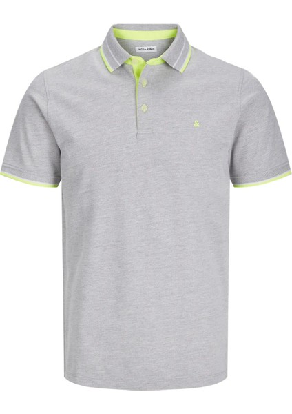Jack&jones 12143859 Jjepaulos Polo Yaka Noos Battal Buyuk Beden Kısa Kol Tshırt